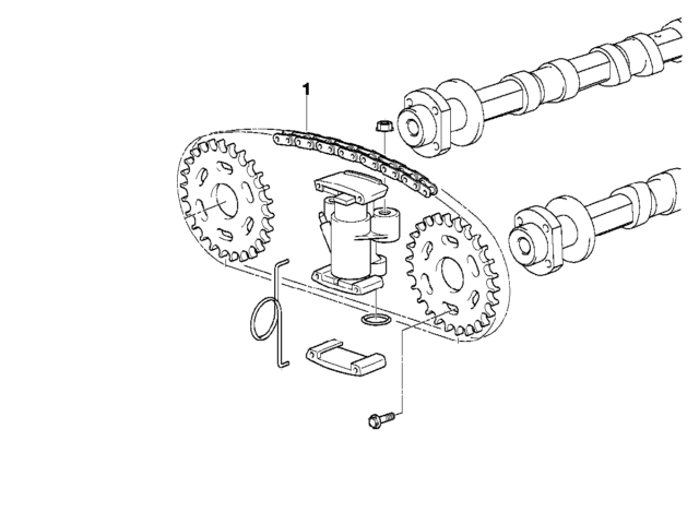 BMW M62tu Secondary (Upper) Cam Timing Chain (Qty 2) - IWIS